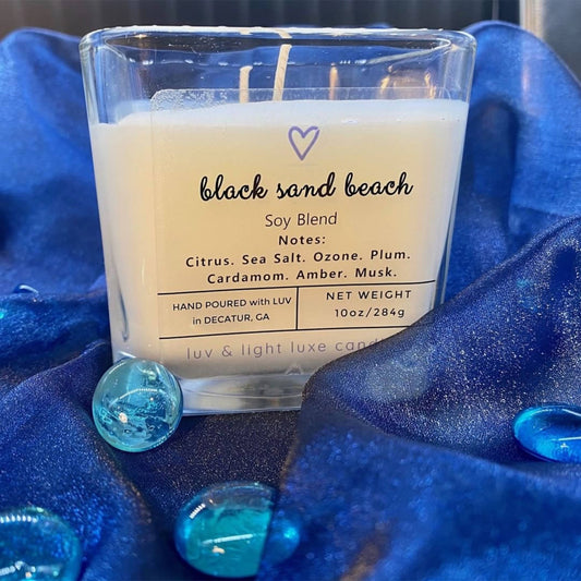 Black Sand Beach Candle
